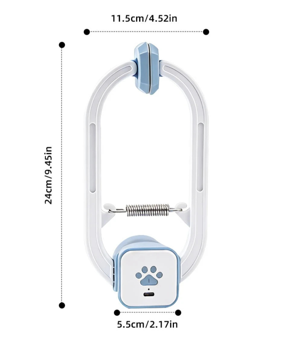 Self-Playing Cat Toy, Automatic Retractable Door Hanging Teaser for Indoor Cats, Boredom Buster Exercise Toy