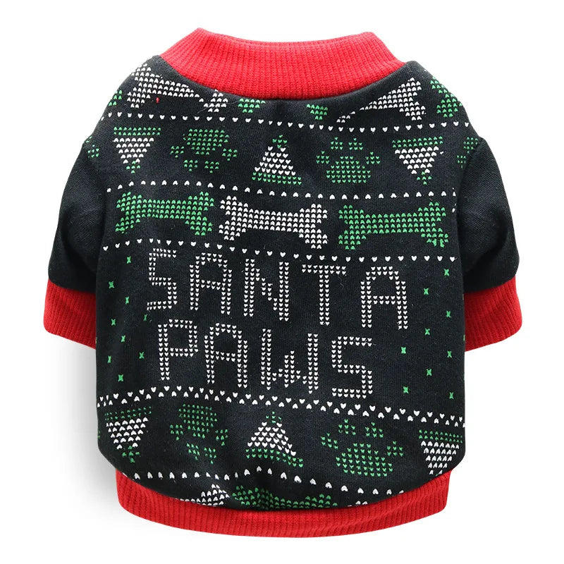 Dog Clothes For Small Dogs Pet Hoodies Halloween Christmas Cat Puppy Warm Shirt Dogbaby Clothing For Chihuahua Costume Pet Items