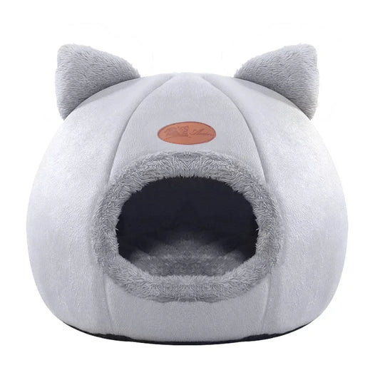 New Deep Sleep Comfort In Winter Cat Bed Iittle Mat Basket Small Dog House Products Pets Tent Cozy Cave Nest Indoor Cama Gato