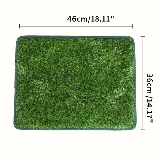 Simulation Lawn Dog Toilet Training Mat Washable Pet Urine Mat Dog Toilet Replacement Pad Eco-Friendly Non-Slip Pet  Accessory
