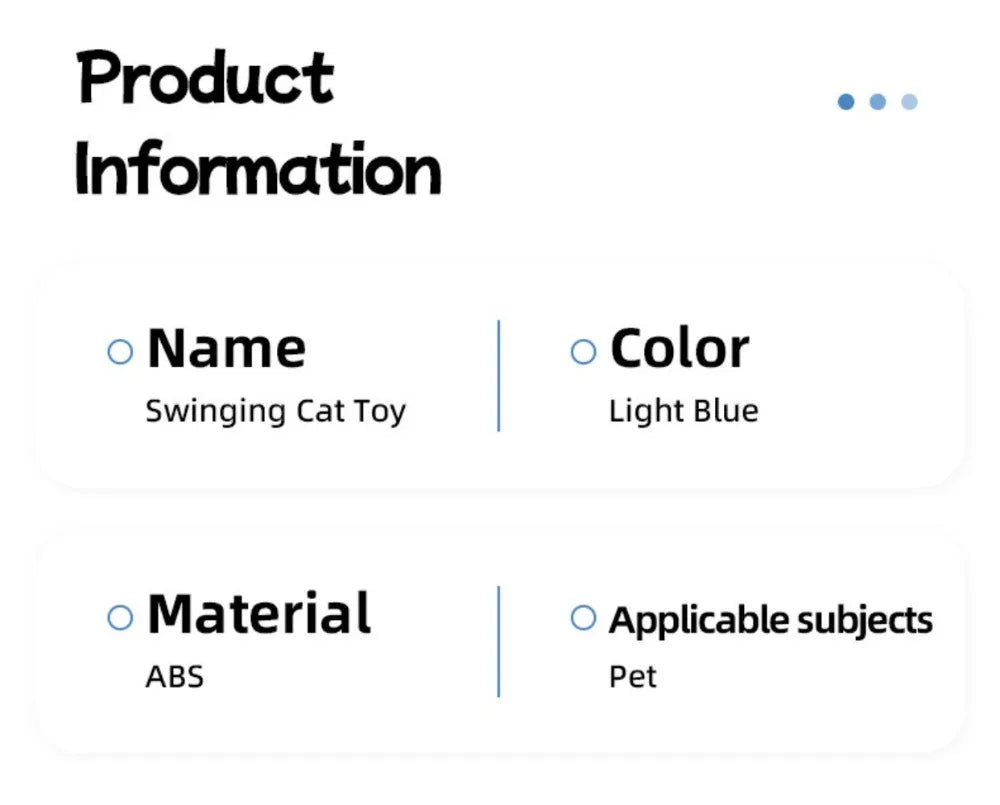 Self-Playing Cat Toy， Automatic Retractable Door Hanging Teaser for Indoor Cats， Boredom Buster Exercise Toy