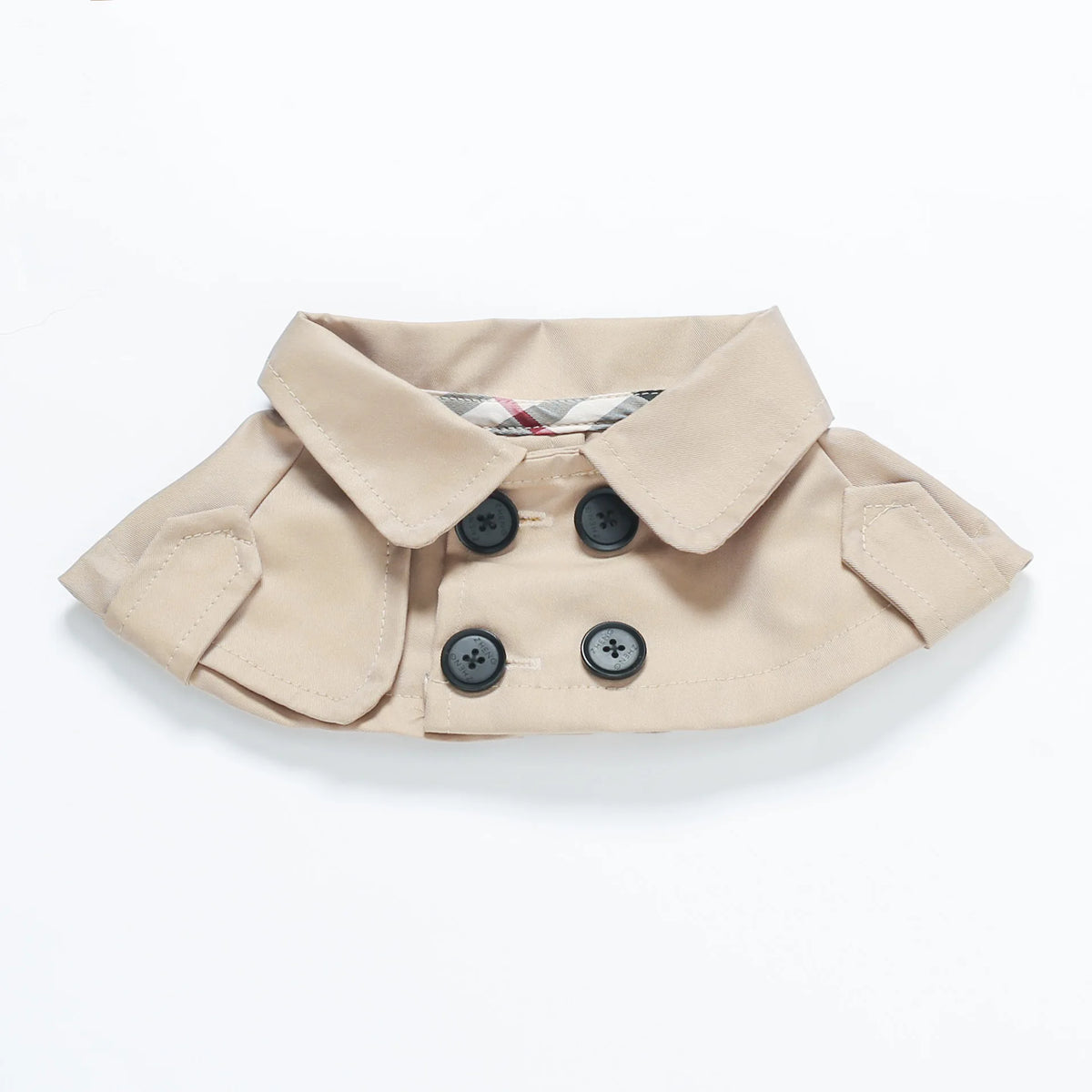 Cute Saliva Towel British Style Pet Dog Bib Windbreaker Cloak Clothing Cape Pets Costume Trench Corgi French Bulldog Supplies