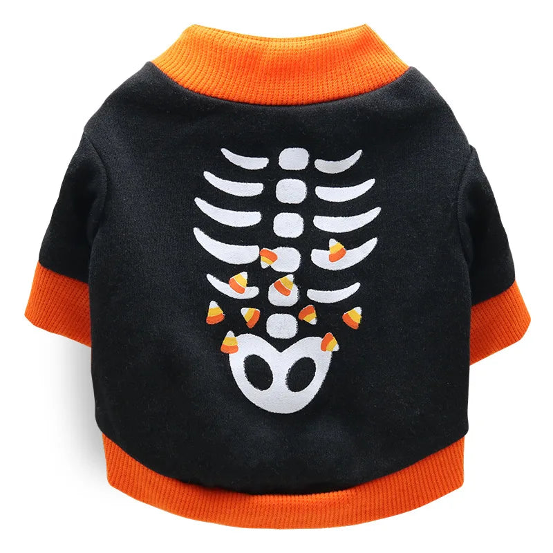Dog Clothes For Small Dogs Pet Hoodies Halloween Christmas Cat Puppy Warm Shirt Dogbaby Clothing For Chihuahua Costume Pet Items