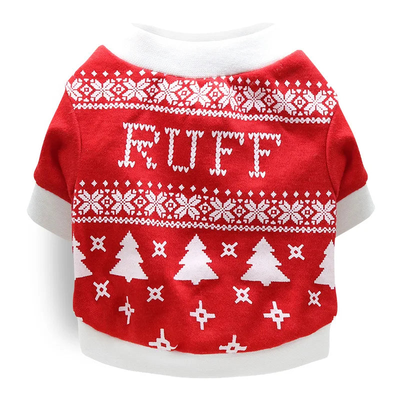 Dog Clothes For Small Dogs Pet Hoodies Halloween Christmas Cat Puppy Warm Shirt Dogbaby Clothing For Chihuahua Costume Pet Items