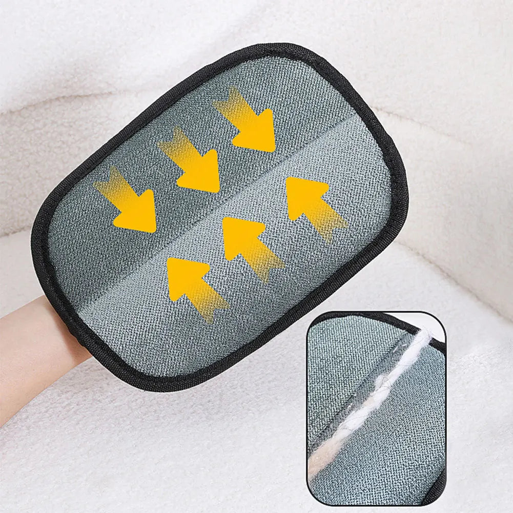 2025 New Pet Hair Remover Mitt Pet Hair Remover Gloves Deshedding Brush Glove for Dog Cat Rabbit with Long/Short/Curly Hair