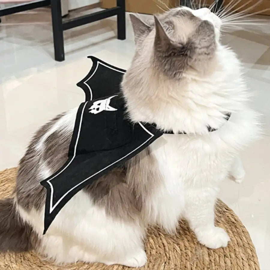 Halloween Bat Wings Costume: Funny Devil Print For Cats Dogs, Perfect For Party