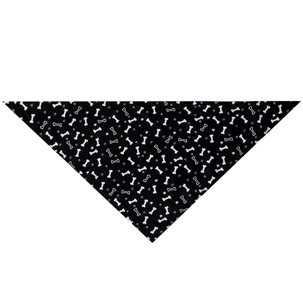 Dog Bandana Fruit Floral Spring Washable Soft Doggy Scarf Kerchief Summer Adjustable for Small Medium Large Dogs Pets